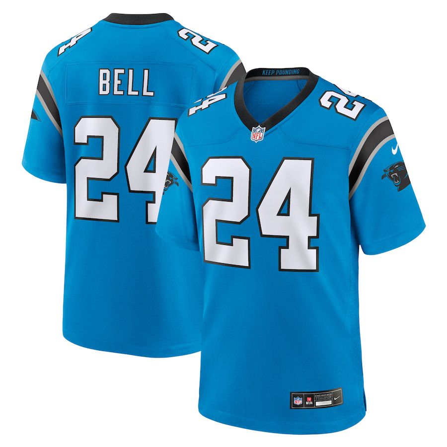 Men Carolina Panthers #24 Vonn Bell Nike Blue Alternate Game NFL Jersey